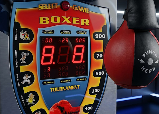 Alquiler de máquinas de boxeo e infantiles en Estepa
